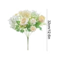thumbnail image 3 of Artificial Rose Decor Bouquet Ideal Esthetic Floral Arrangements Decor For Mom's Day Wedding Living Room Holiday Or Everyday Decorations, 3 of 6