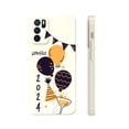 thumbnail image 1 of Mantenga su iPhone15 Pro Max 14 13 12 Pro 11 seguro y elegante con esta moderna funda para teléfono plateada mate con gráficos., 1 of 4