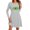 Gray, variant on Ltctricy Women's Valentine's Day Nightdress Cute Comfy Long Sleeve Nightgown Soft Baggy Sleapwear Lounge Sleep Shirts