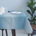 thumbnail image 4 of Light Blue Ombre Table Cloth Waterproof Tablecloths, Farmhouse Blue Gradient Modern Art Tablecloth Dining Table Cover for Kitchen Party Tabletop Outdoor, Rectangle Tablecloth 54x108 Inch, 4 of 9