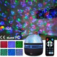 thumbnail image 2 of Disco Ball Party Light, con control remoto RGB Lámpara estroboscópica USB 7 modos Led Stage Bar Light para el hogar Habitación Karaoke Navidad Decoraciones de Halloween Wedding Show Club ShuxiuWang 1327533073554, 2 of 4
