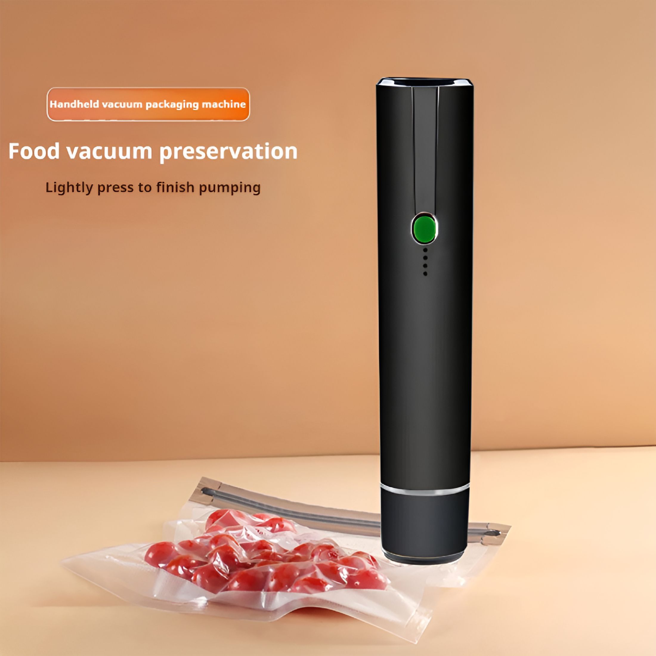ZEPARO Food Saver Vacuum Sealer Machine,Automatic Bag Detection,Handheld Vacuum Sealer,Vacuum Pump Portable Storage Bag Vacuum Machine