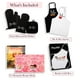 thumbnail image 3 of Paquete De Delantales De Cocina Mr And Mrs  Incluye Delantales Ajustables Para Él Y Ella, Libro De Cocina Para Citas Nocturnas, 2 Manoplas Para Horno Y 1 Soporte Para Ollas, Regalo Perfecto Para Reci, 3 of 5