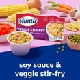 Minute Ready-To-Eat Veggie Stir Fry Seasoned Microwavable Rice Cups ...