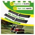 thumbnail image 3 of Heavy Duty Front 2-Leaf Spring Compatible with 1989-1994 EZGO Marathon Golf Cart Heavy Duty Set of 2 Black Steel Powder Coated, 3 of 7