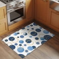 thumbnail image 2 of Blue Polka Dots Entryway Rug 2'x3'&nbsp; Non Slip Front Door Mats, Modern Abstract Art Entrance Rugs Indoor Outdoor Carpet, Washable Floor Mats Small Area Rug for Bedroom Kitchen, 2 of 8