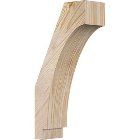 

3 1/2 W x 8 D x 16 H Imperial Smooth Knee Brace Douglas Fir