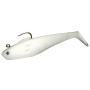 Tsunami Rigged Shad Fishing Lure 5 1-3/8 oz. – Pearl/Spot, 3-Pack