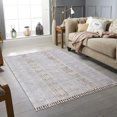thumbnail image 1 of Casavani Natural Cotton Hand Woven Area Rugs, Blue 6x9 feet, 1 of 6