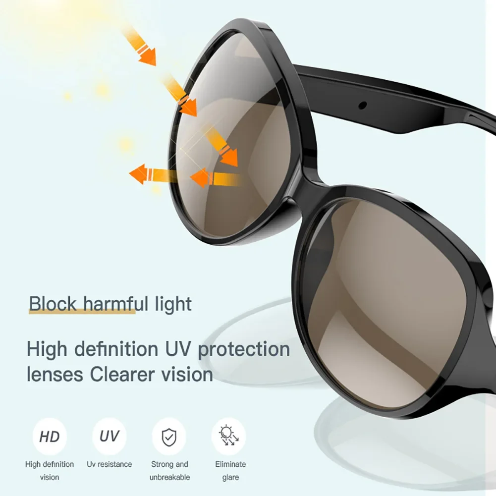 Smart glasses, 2025 new AF07 wireless Bluetooth smart, hands-free calling, music sunglasses