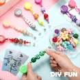 thumbnail image 3 of 10 juegos de alfileres con cuentas, juego de soportes de clip retráctiles para joyería con cuentas, bricolaje, creación de regalos, manualidades C, 3 of 5