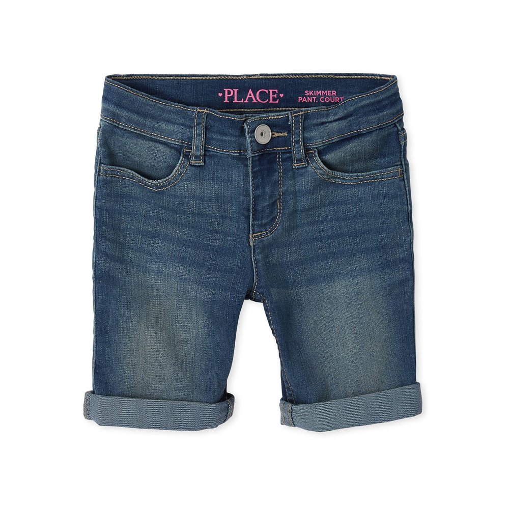 The Children's Place The Children's Place Girls Denim Bermuda Shorts