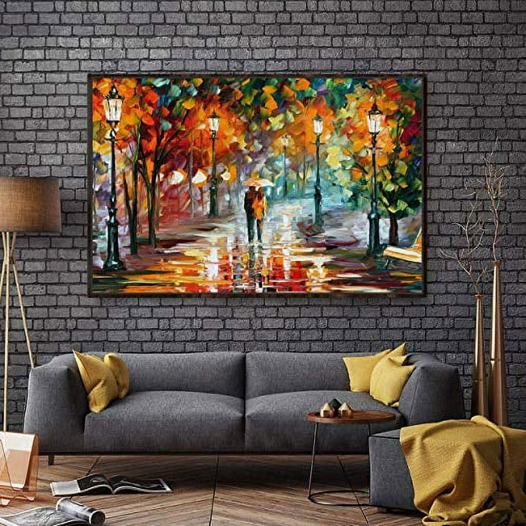 wall26 Floating Framed Canvas Wall Art for Living Room, Bedroom Scenery  Canvas Prints for Home Decoration Ready to Hang - 24x36 inches