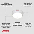 Genie B6172H Smart Wall Mount Garage Door Opener, DC Motor Lifts up