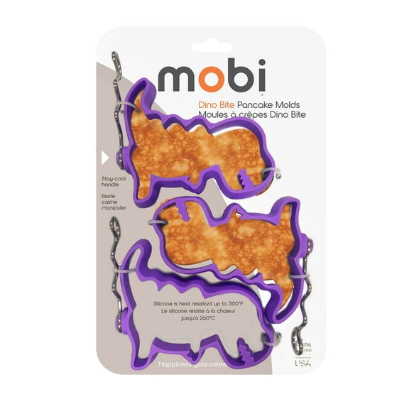 ‚ÄúThe Original‚Äù - Mobi Pancake Silicone Mold ‚Äì Put FUN Back Into Breakfast, Dino Bites