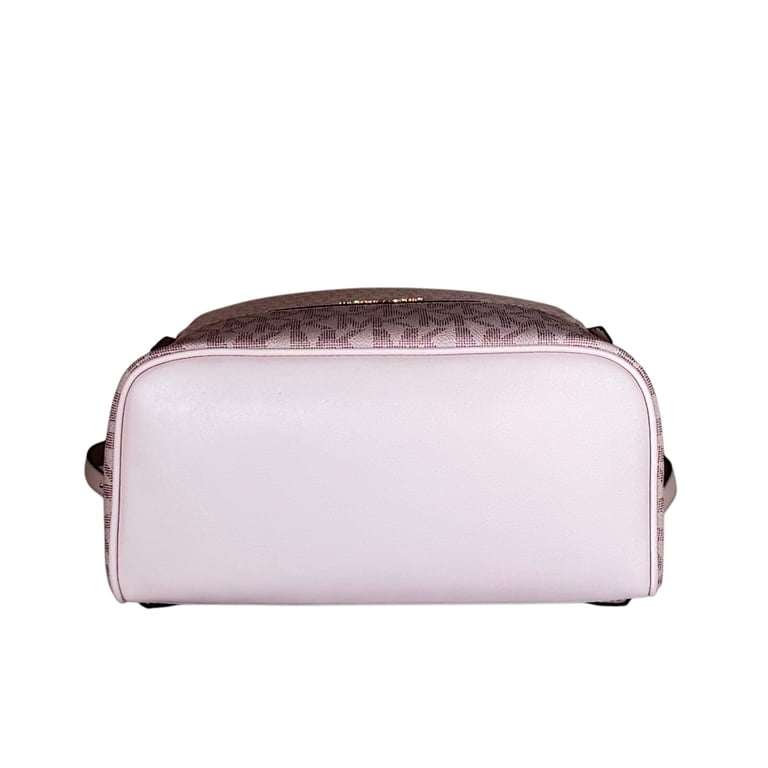 Michael Kors Blush and Cream Signature Dome Backpack Michael Kors Rhea Medium Signature Logo Backpack M Powder  main image 3