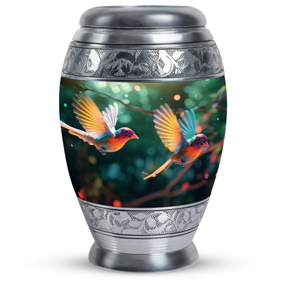 Spectrum Birds Urn, Cremation Urns, Memorial Urns For Human Ashes, Urn For Ashes For Women, Urns For Ashes Adult Male, Large Urn For Human Ashes, Urns For Ashes Adult Female Mom 10 Inches