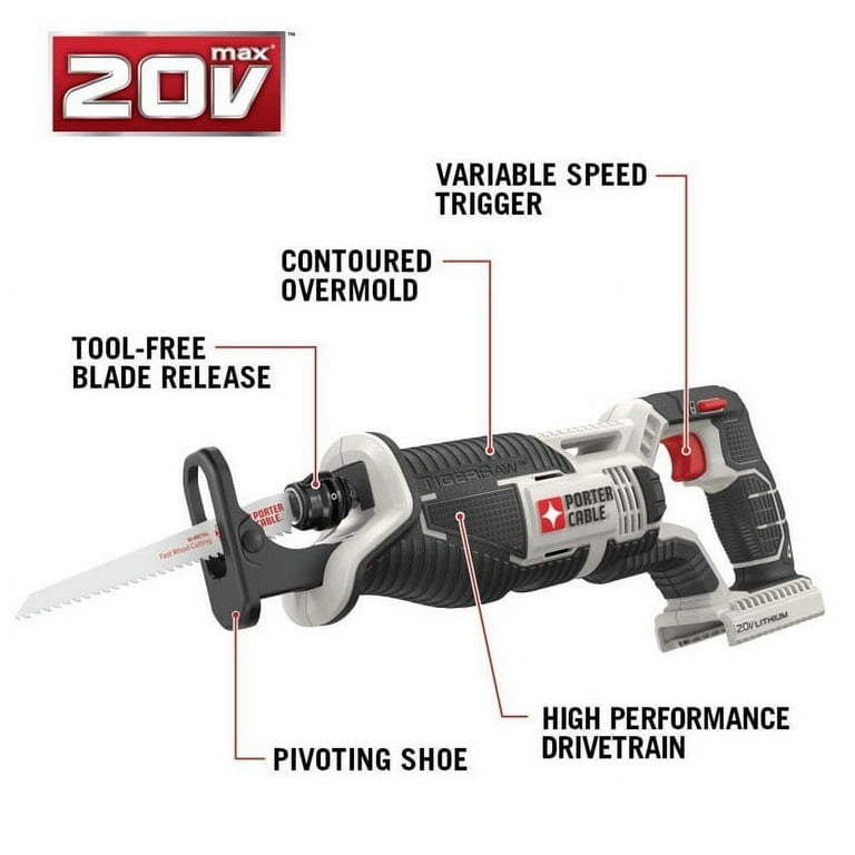 Porter cable reciprocating saw on sale pcc670b