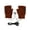 Brown, variant on USB Heated Gloves for Women & Men, Winter Warm Laptop Gloves, Finger Clamshell Knitting Heating Gloves (Brown)