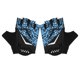 thumbnail image 2 of Guantes de ciclismo de montaña de verano, transpirables, de medio dedo, color azul XL, para exteriores, 2 of 8
