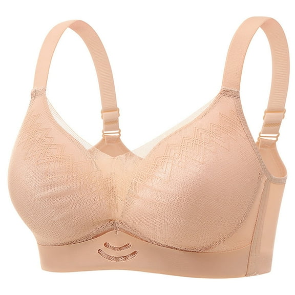Levmjia Womens Bras Lace Bralette Wireless Comfort Plus Size 34-42B/C/D No Underwire Breathable Sleep for Womens Bras Multi Color Options