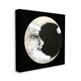 thumbnail image 3 of Stupell Smiling Round Moon Face Landscape Painting Gallery Wrapped Canvas Print Wall Art, 3 of 7