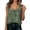 Green, variant on Linen Tank Tops for Women 2026 Summer Casual Loose Square Neck Cute Bow Front Sleeveless Blouses Beach Vacation Shirt
