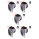 thumbnail image 2 of Guardurnaity Air Bangs Invisible Sin costuras Postizos Fibra de alta temperatura Mujeres Fringe Peinado Accesorios para boda diario No.1 No.1 5piezas, 2 of 6
