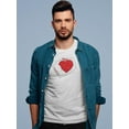 thumbnail image 2 of Sleeping Heart T-Shirt Men -Engin Selcuk Designs, Male x-Large, 2 of 4
