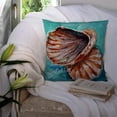 thumbnail image 3 of Carolines Treasures MW1147PW1414 Shells not in a row Canvas Fabric Decorative Pillow  14Hx14W multicolor, 3 of 4