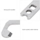 thumbnail image 3 of Overlock Machine Upper Knife Upper Knife Steel Material for Sewing Machine for VIKING 14N654 Sewing Tool, 3 of 5