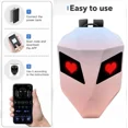 thumbnail image 2 of Smart LED Waterproof Motorcycle Backpack | Hard Shell App-Control Display (Pink), 2 of 10