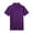 Purple, variant on Ma Croix Kids Pique Polo Shirt Short Sleeve Solid Cotton Regular Fit Uniform
