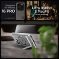 thumbnail image 2 of Funda Spigen Ultra Hybrid S MagFit para iPhone 16 Pro con soporte, 2 of 7