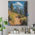 thumbnail image 4 of Yosemite Half Dome Mountain Trail Canvas Print/Wall ArtPerfect for Living RoomOfficeBathroomand Hallway Decoration., 4 of 8