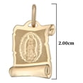 thumbnail image 3 of Arete Arracada Mujer Imperial Jewelry Oro Puro 14k Medida 25mm, 3 of 4