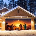 thumbnail image 4 of Dsscvnef Holiday Cheer Garage Festive Christmas Banner With Bright Colors Festive Design Perfect for Auto Enthusiasts Home Garages Easy Hanging Durable Material, 4 of 5