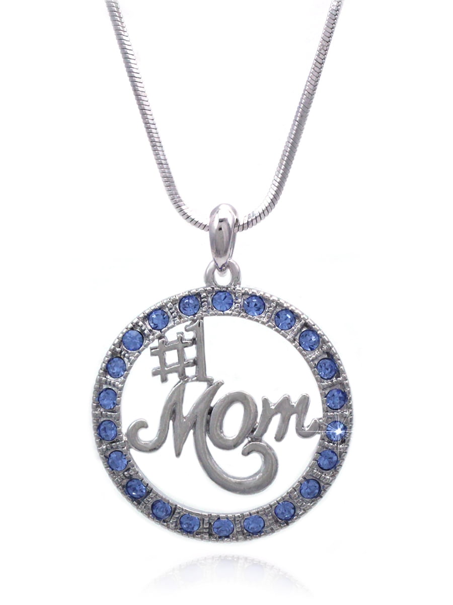 number one mom necklace