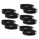 thumbnail image 5 of unbranded 5Pares Garteros Elásticos Negros Ajustables Para Camisas Con Antideslizante, 5 of 7