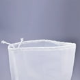 thumbnail image 6 of 75 Micron Nylon Straining Bag Fine Mesh Food Strainer Bag, Multi Purpose Food Grade Filter Bag for Nut Milk, Juice, Cold Brew, Home Brewing (2 Packs, 12.6" x 8.66"), 6 of 7