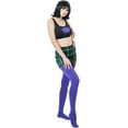 thumbnail image 4 of Women's Danny Phantom Sam Manson Crop Tops and Grid Bodycon Mini Skirt Set, 4 of 7