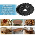 thumbnail image 2 of Muela abrasiva Disco giratorio Herramienta de tallado de madera Herramientas de disco abrasivo para CACAGOO Muela, 2 of 7