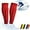 Red, variant on 2026 New Ski Guard Socks,Shin Guards Soccer Kids,Soft Ski Guard Pads,Slip On Ski Shields with Honeycomb Pads