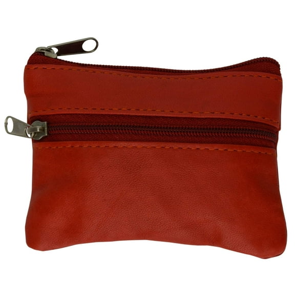 Genuine Leather Change Purse Coin Purse Front Pocket Wallet