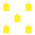 thumbnail image 1 of Decodeary Reusable Eco-Shopping Bag Folding Eco-Friendly Shoulder Storage Bag yellow 5Set, 1 of 6