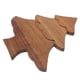 thumbnail image 5 of ColoMX Tabla de cortar decorativa con forma de árbol de Navidad para la cocina, platos de madera con forma de árbol, tabla de embutidos y quesos de madera para Navidad, bandeja para pan y sushi., 5 of 8
