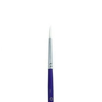 Kraze FX Face Paint Brush - Round # 4, Professional Artist Round Pointed Tip Synthetic Hair Brush for Face & Body Painting