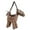 Brown, variant on Uuiauoio Novelty Horse-Shaped Crossbody Bag – Western Cowboy Shoulder Purse with Adjustable Strap, Retro Ranch Bag