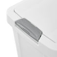 thumbnail image 2 of Sterilite 28L Touch Top Wastebasket - White, 2 of 8
