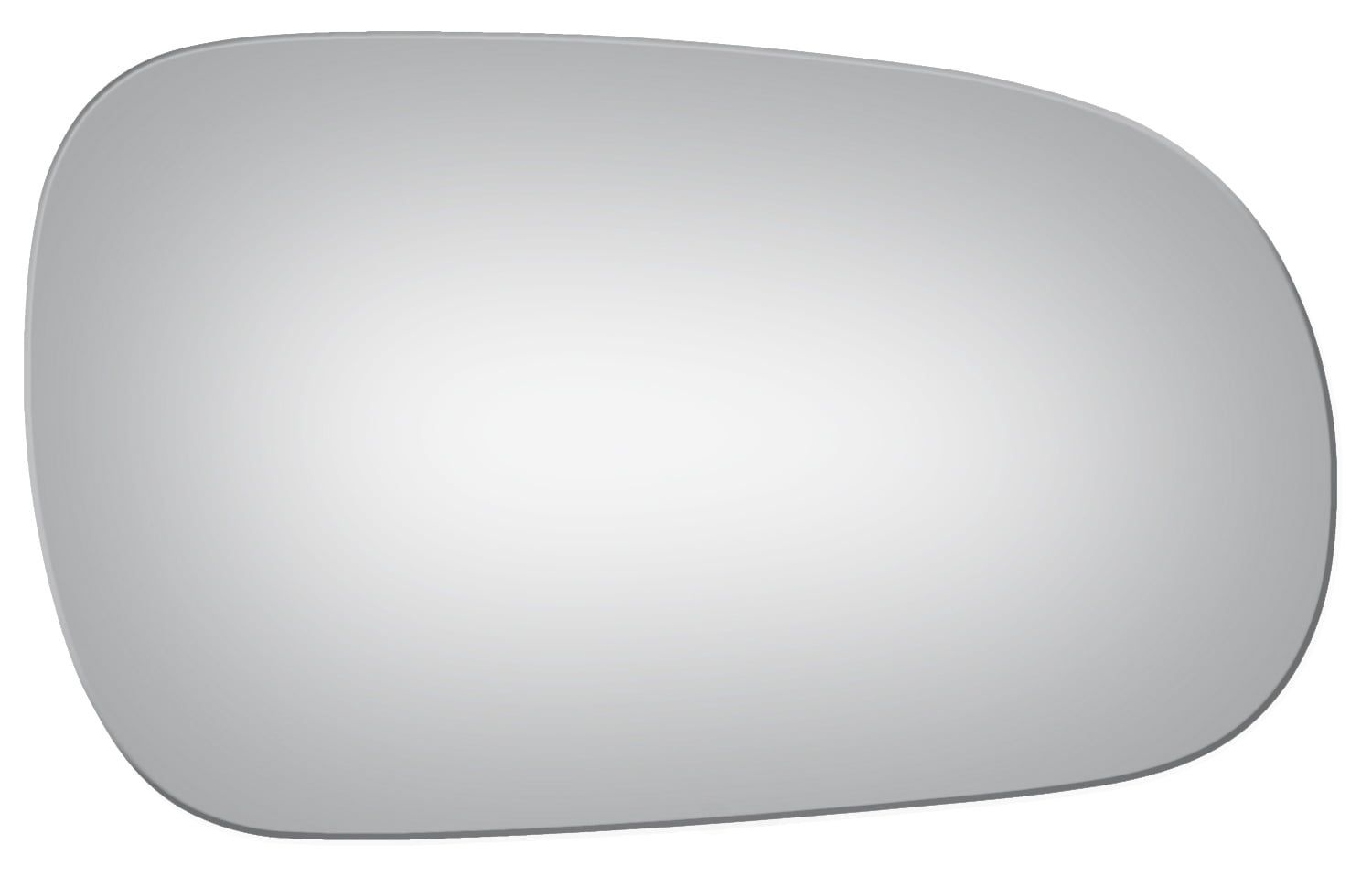 Burco Side View Mirror Replacement Glass - Clear Glass - 3582